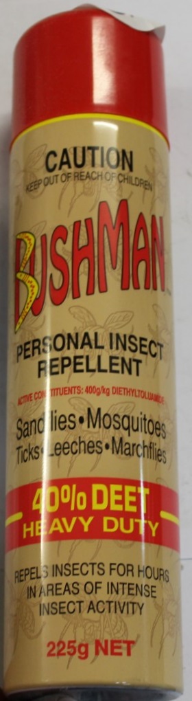 Bushman Heavy Duty 40% Deet 225g