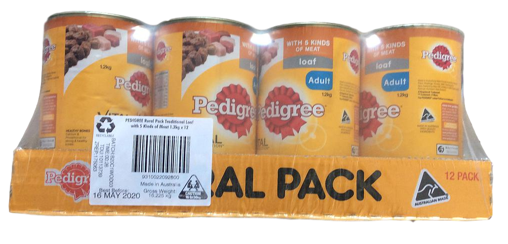Pedigree Cans 1.2kg x 12