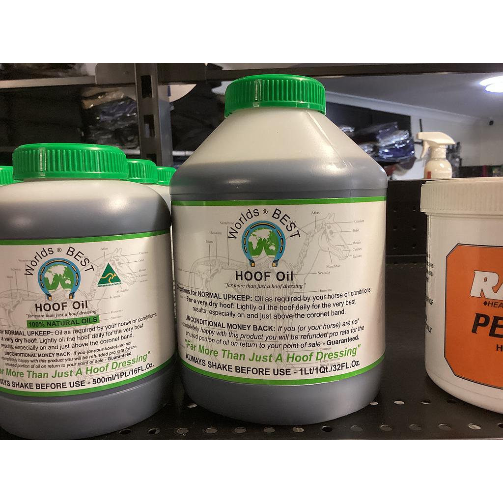 Worlds Best Hoof Oil 1Lt