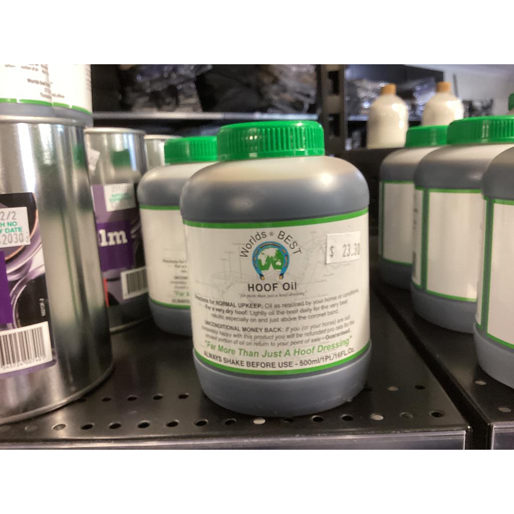 Worlds Best Hoof Oil 500ml