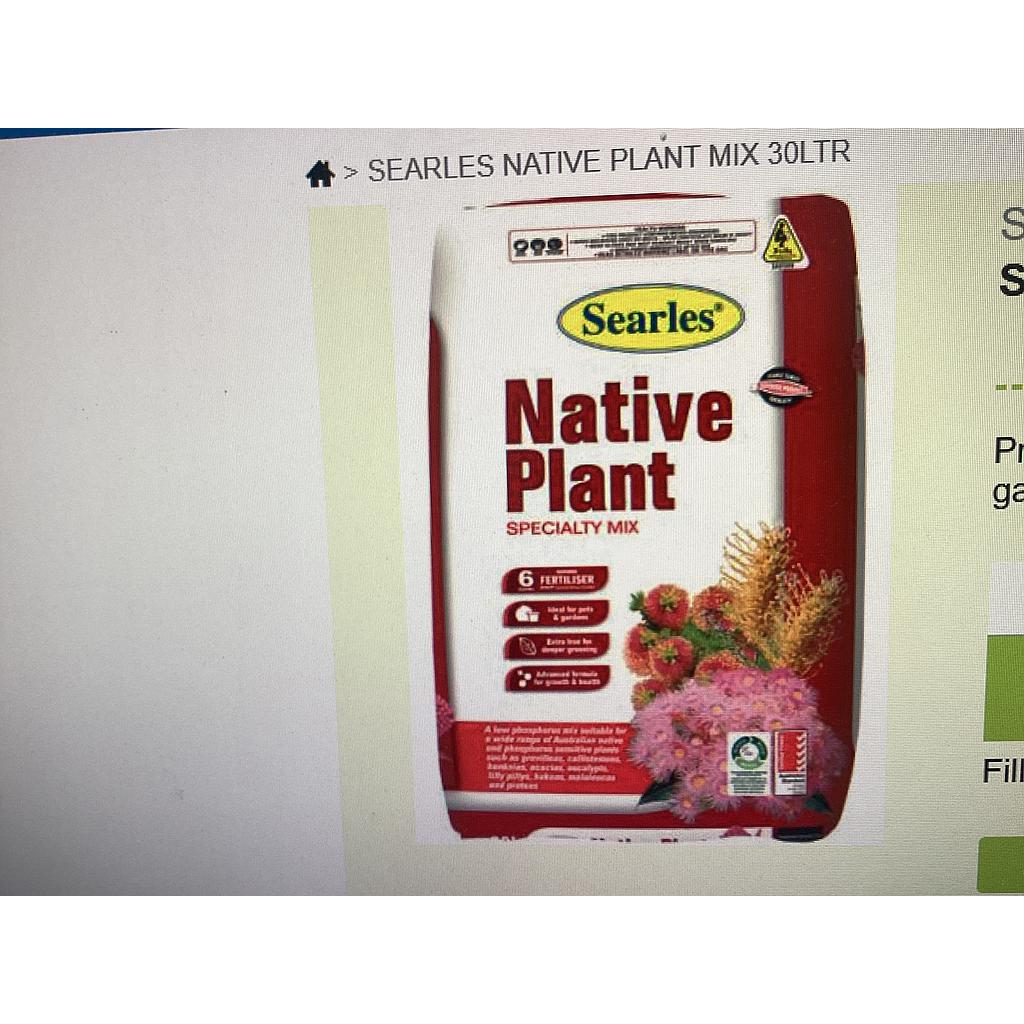 Searles Native Plant Mix 30lt