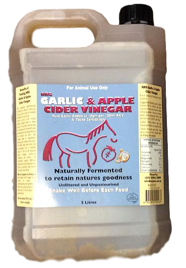 Apple Cider Vinegar w Garlic 5Lt