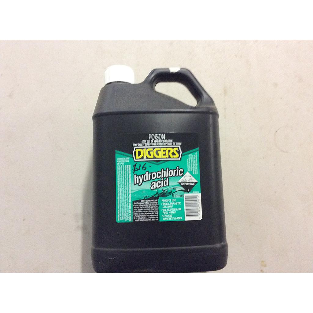 Hydrochloric Acid 5 ltr