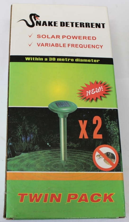 Snake Deterant Solar 2pk