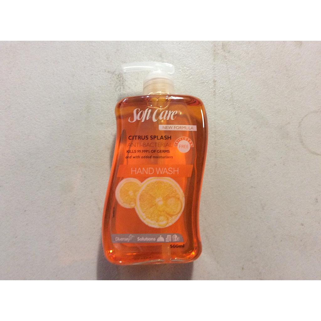 Soft Care Citrus Hand Soap 500ml