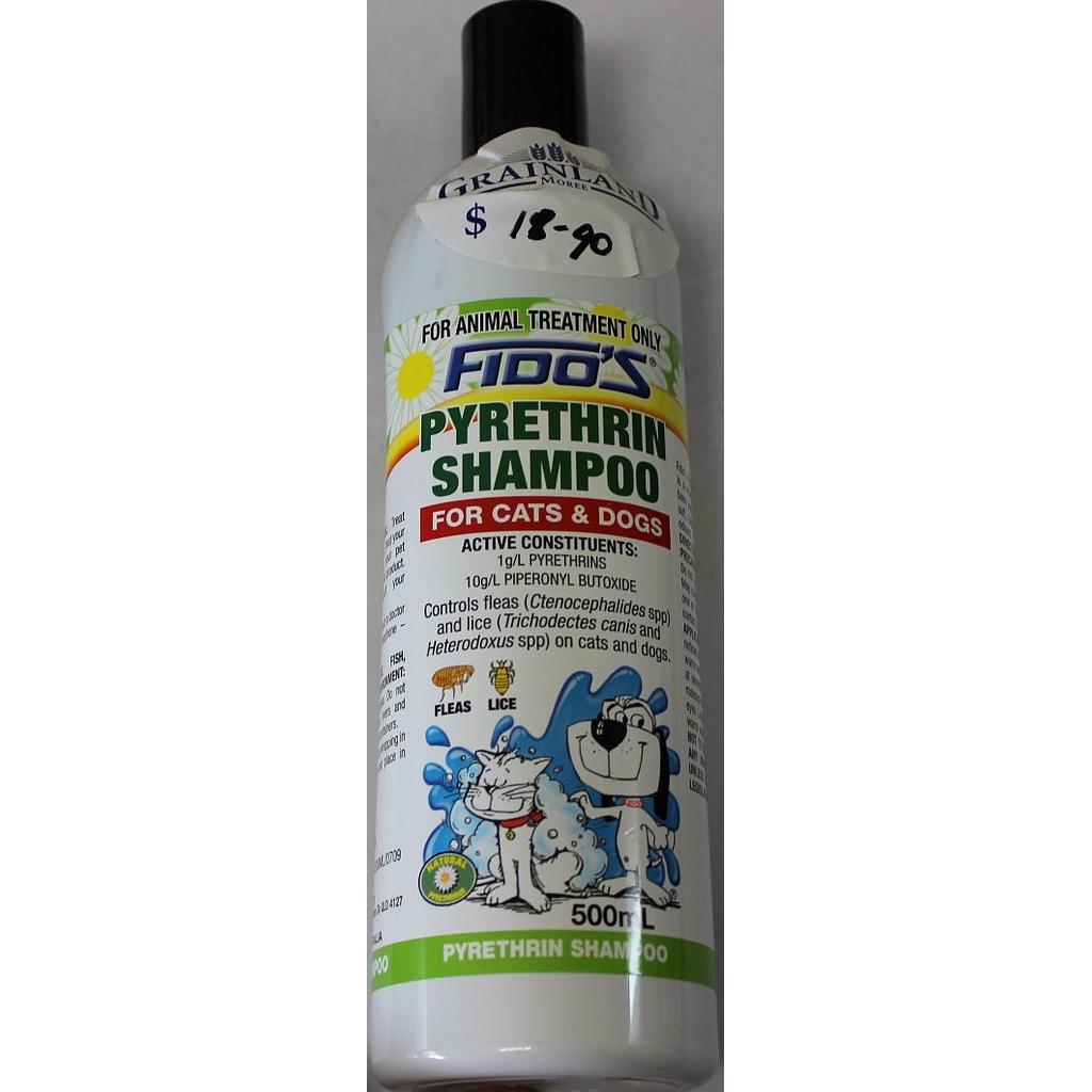 Fido Pyrethrin Shampoo 500ml