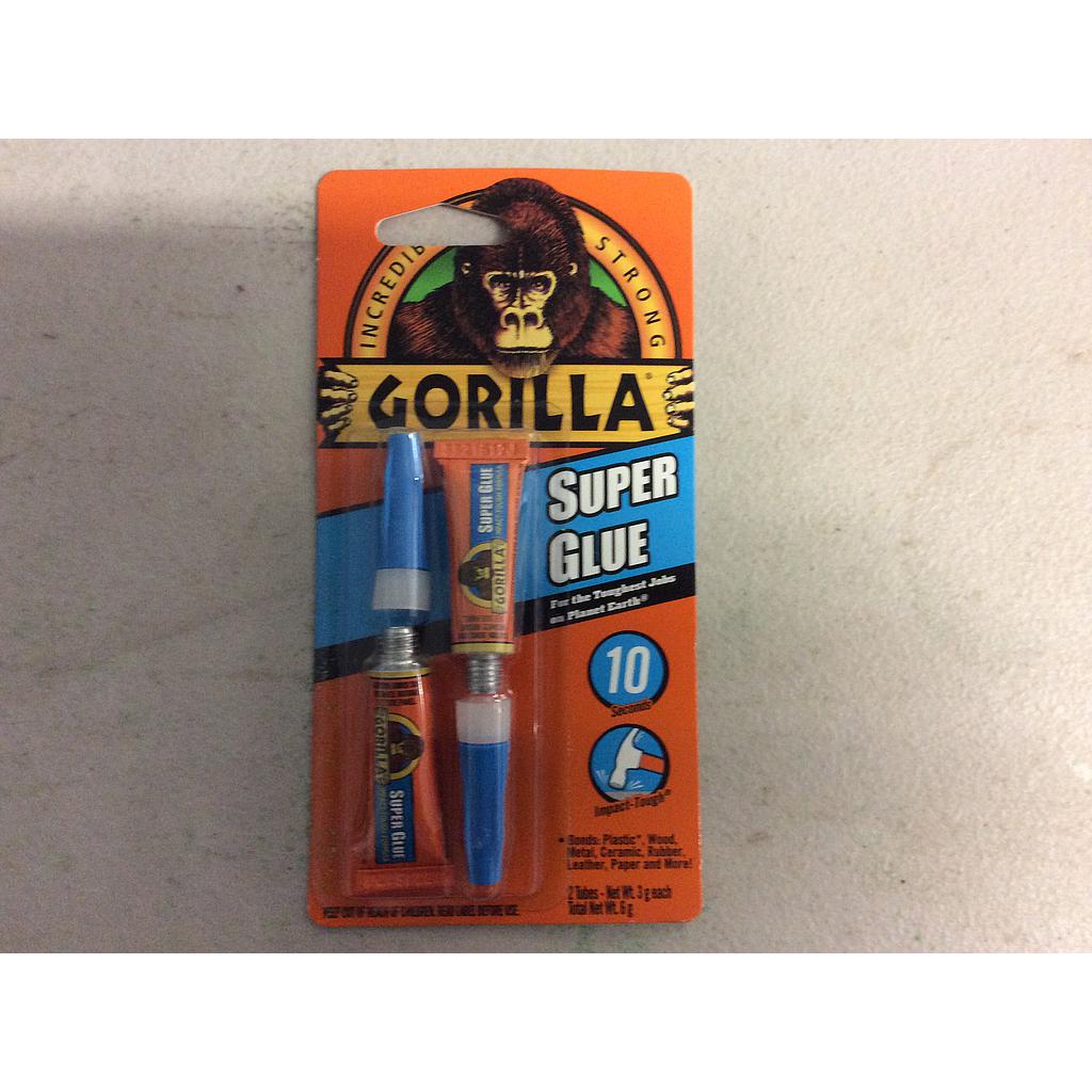 Gorilla Super Glue 2x 3gm