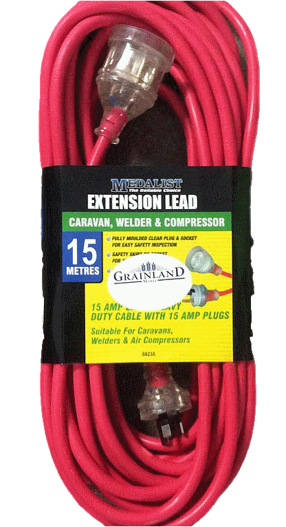 Extension Lead 15amp HD 15mtr