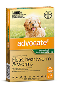 Advocate Dog 0-4kg 3's