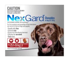 Nexgard 25-50kg 3pk