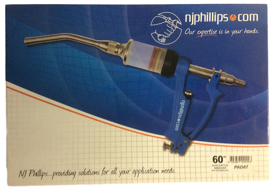 Drencher Auto Cattle Metal 60ml PAD87