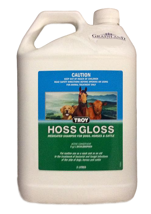 Hoss gloss horse shampoo clearance