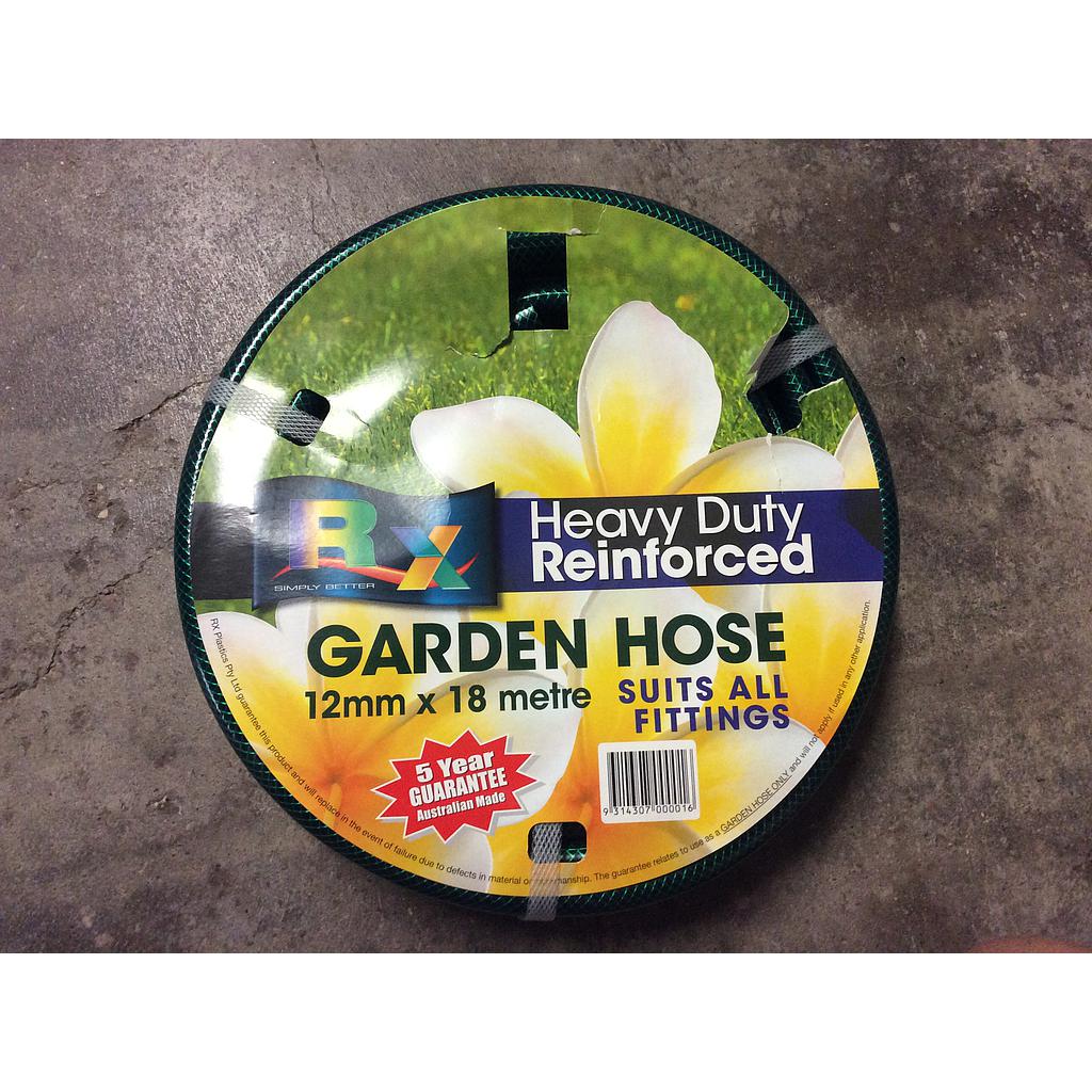 Garden Hose 12mm x 18mtr