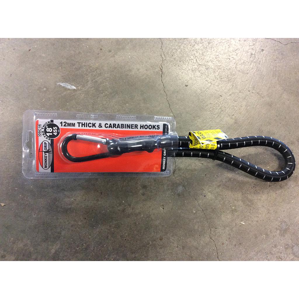 Occy Strap Carabiner Ends 18"