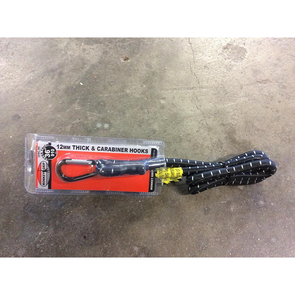 Occy Strap Carabiner Ends 36"