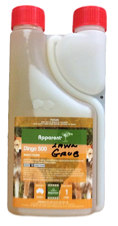 Apparent Dingo Chlorpyrifos 500 1ltr Lawn Grub